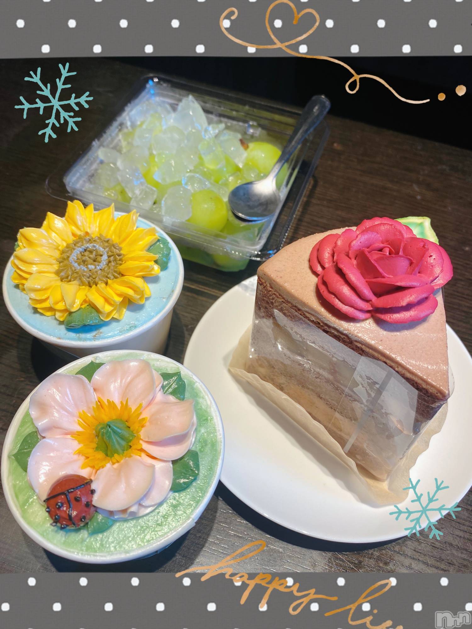 新潟人妻デリヘルLOVE AFFAIR～秘密のデート(ラブアフェア～ヒミツノデート)美雪さん【♪♪♪】(35)の2023年10月6日写メブログ「ケーキ🧁🤍ケーキ🧁🤍」
