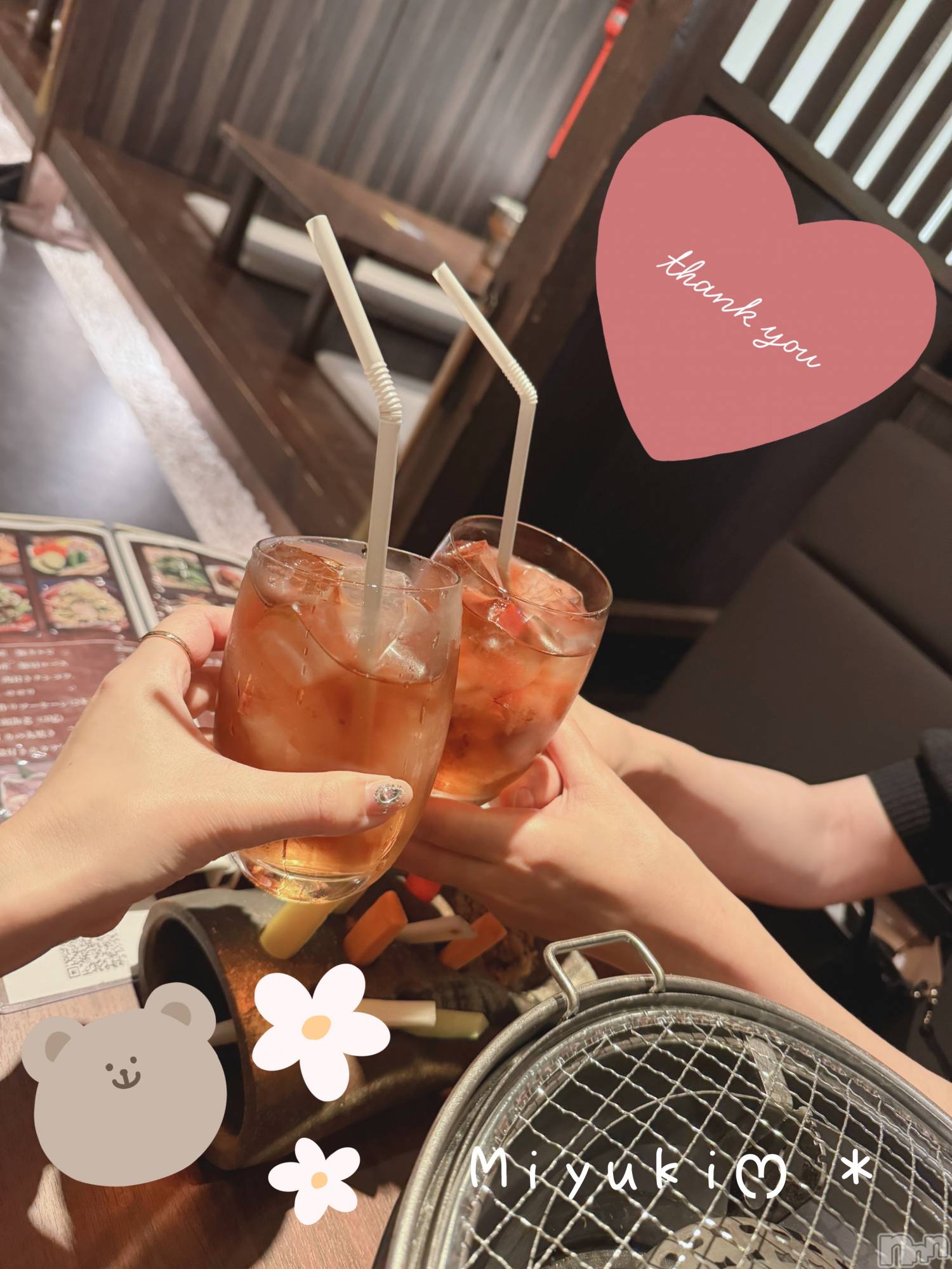 新潟人妻デリヘルLOVE AFFAIR～秘密のデート(ラブアフェア～ヒミツノデート)美雪さん【♪♪♪】(35)の2024年10月2日写メブログ「映画を観てからの焼肉ー☺️💗」