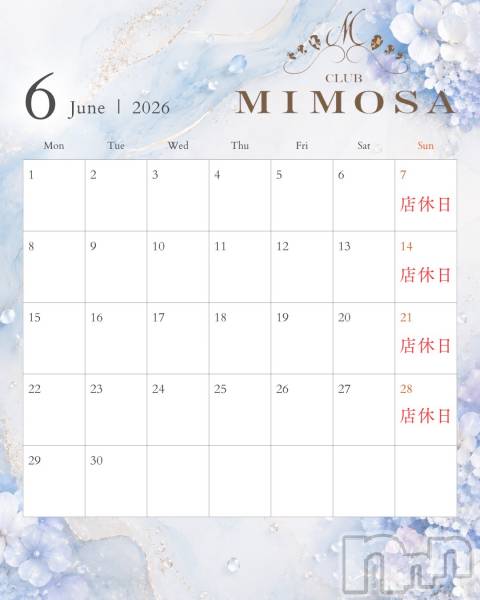 ��Į����Х��顦�����CLUB MIMOSA(����֥ߥ⥶) �� 2026ǯ6��1���̥�֥�����6��αĶ�����������🗓��