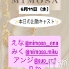 ĮХ顦 CLUB MIMOSA(֥ߥ⥶)611Ź®本日の出勤キャスト‼️