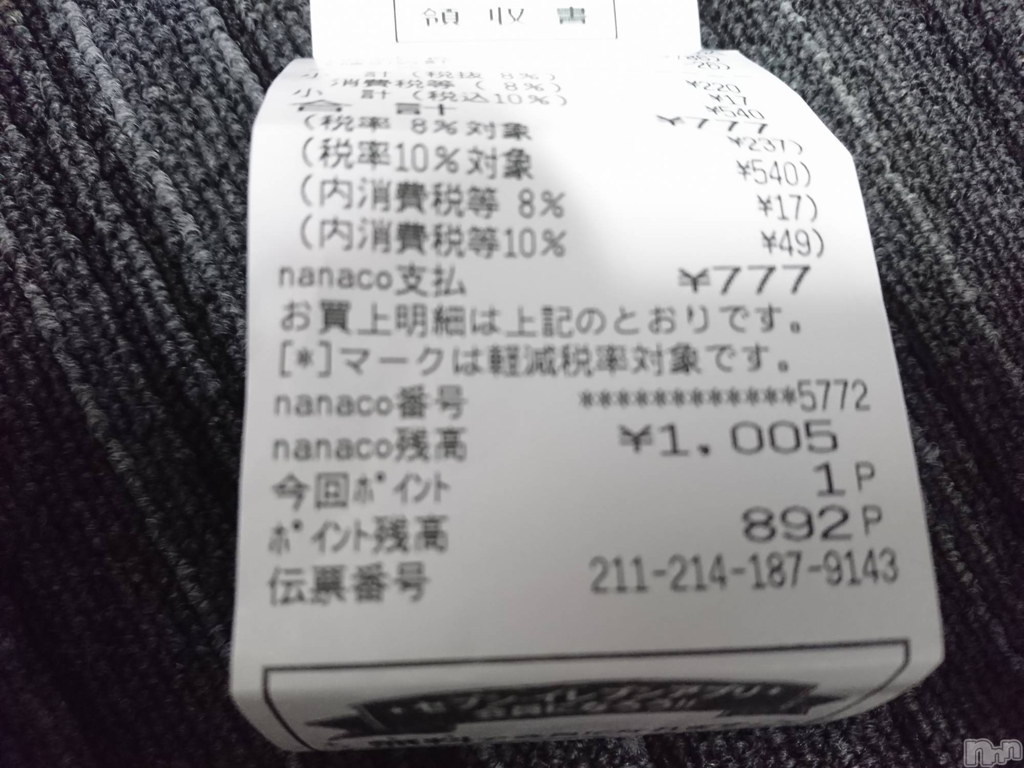 長岡人妻デリヘル人妻楼　長岡店(ヒトヅマロウ　ナガオカテン)なな(43)の2021年12月14日写メブログ「セブンイレブンで」