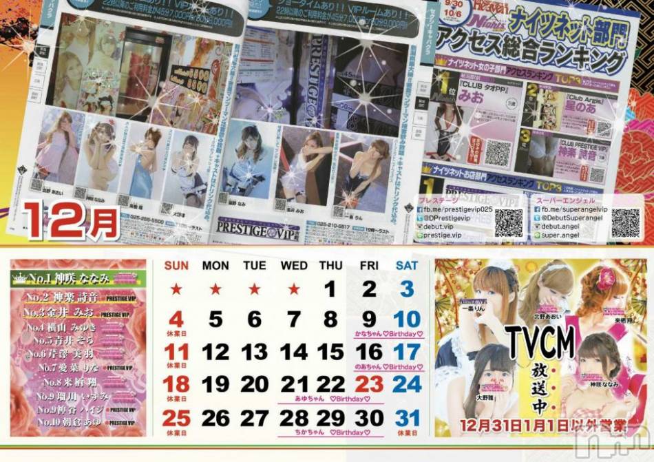 新潟おっパブ(スーパーエンジェル)の2017年1月7日お店速報「本日ベビードールデー」