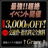 新潟風俗エステ(グレース　ニイガタ)の2019年2月22日お店速報「★★【緊急告知】★★」