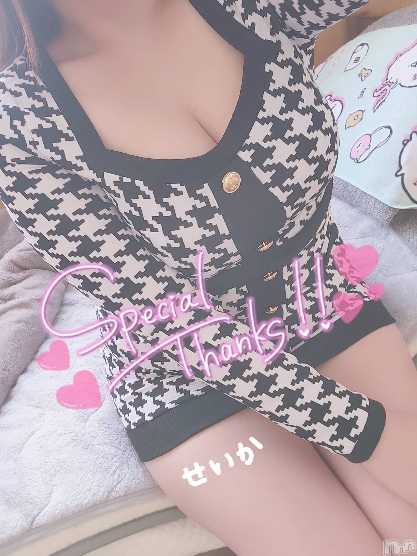 新潟デリヘル奥様特急 新潟店(オクサマトッキュウニイガタテン)せいか(32)の2026年2月28日写メブログ「ありがとう☆」