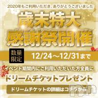 長岡デリヘル Mimi(ミミ)の12月28日お店速報「【限定100枚ドリームチケット】歳末特大感謝祭！絶対に見逃し厳禁ですっ！」