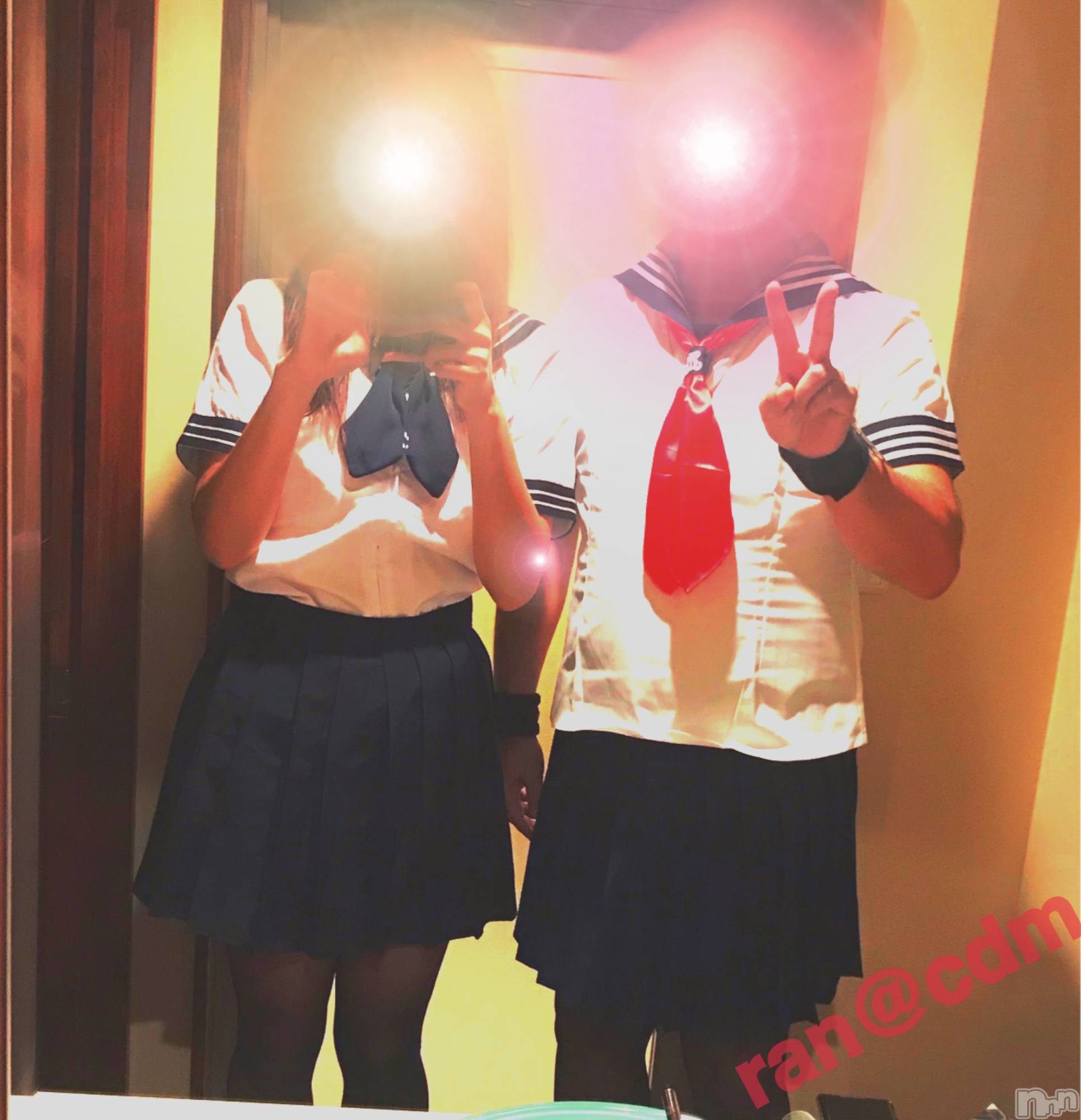 松本発SMcoin d amour(コインダムール)（松本発）蘭（らん）お姉様(99)の2019年8月26日写メブログ「制服双子コーデ♪」