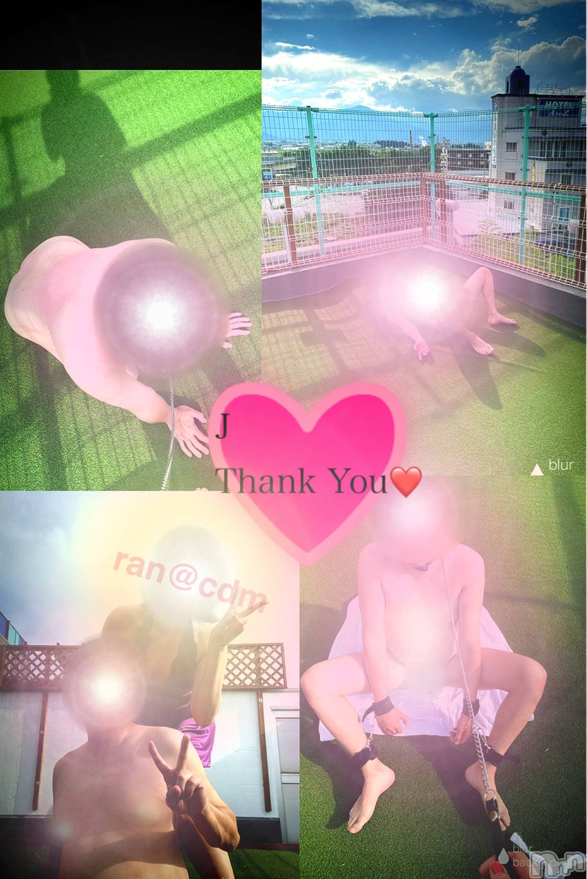 松本発SMcoin d amour(コインダムール)（松本発）蘭（らん）お姉様(99)の2021年7月14日写メブログ「野外PLAYはやっぱり興奮しちゃう♡♡」