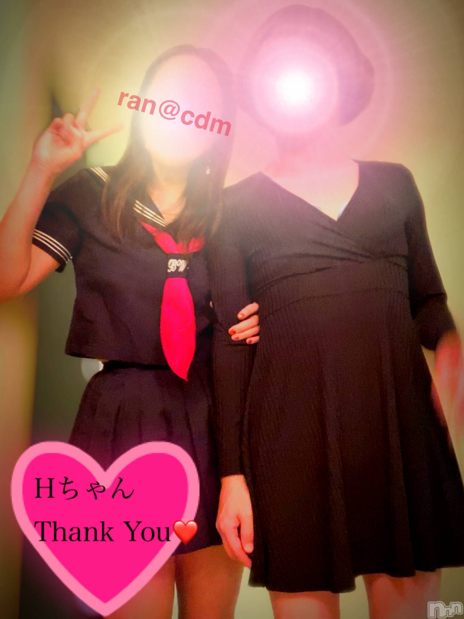 松本発SMcoin d amour(コインダムール)（松本発）蘭（らん）お姉様(99)の2023年1月18日写メブログ「先輩と後輩❤️」