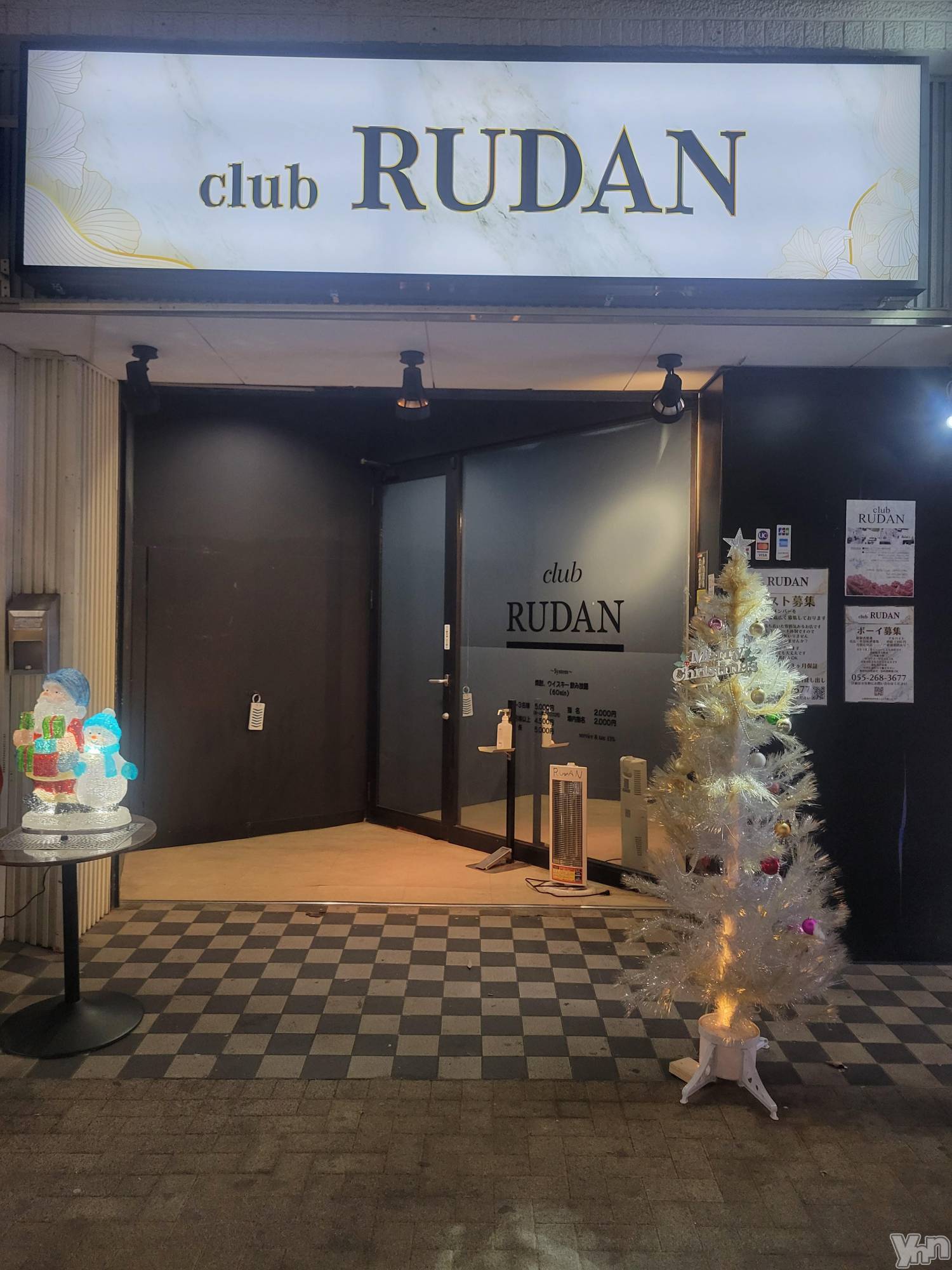 ���ܥ���Х��顦�����club RUDAN(����֥����) ��2023ǯ12��23���̥�֥����֥��ꥹ�ޥ��ĥ꡼��