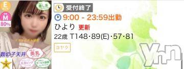甲府ソープ石蹄(セキテイ)ひより(22)の2022年4月22日写メブログ「?あしたも！」