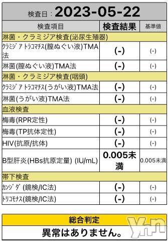 甲府ソープ石蹄(セキテイ)ぷりん(19)の2023年5月23日写メブログ「直近の結果😘」