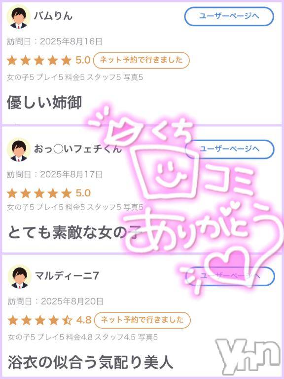 甲府ソープBARUBORA(バルボラ)すい(22)の2025年8月24日写メブログ「素敵なメッセージ💌」