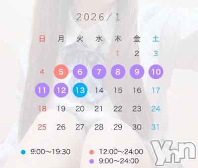 甲府ソープ BARUBORA(バルボラ) 体験入店みあん(20)の12月12日写メブログ「次回の出勤予定だよ🫶🏻💞🍼」