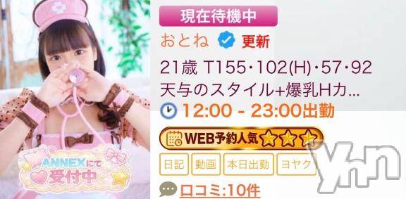 甲府ソープBARUBORA(バルボラ)おとね(21)の2026年9月14日写メブログ「おとねから嬉しいお知らせ ✨🎀」