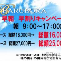 甲府ソープ BARUBORA(バルボラ)の9月5日お店速報「新人情報　イベント開催中」